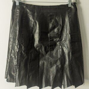 Chaiken Leather Skirt